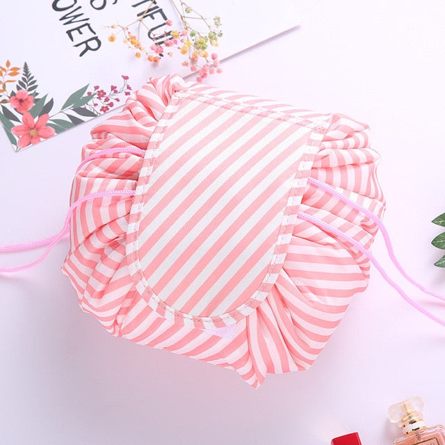 Women Drawstring Cosmetic Bag travel Organizer