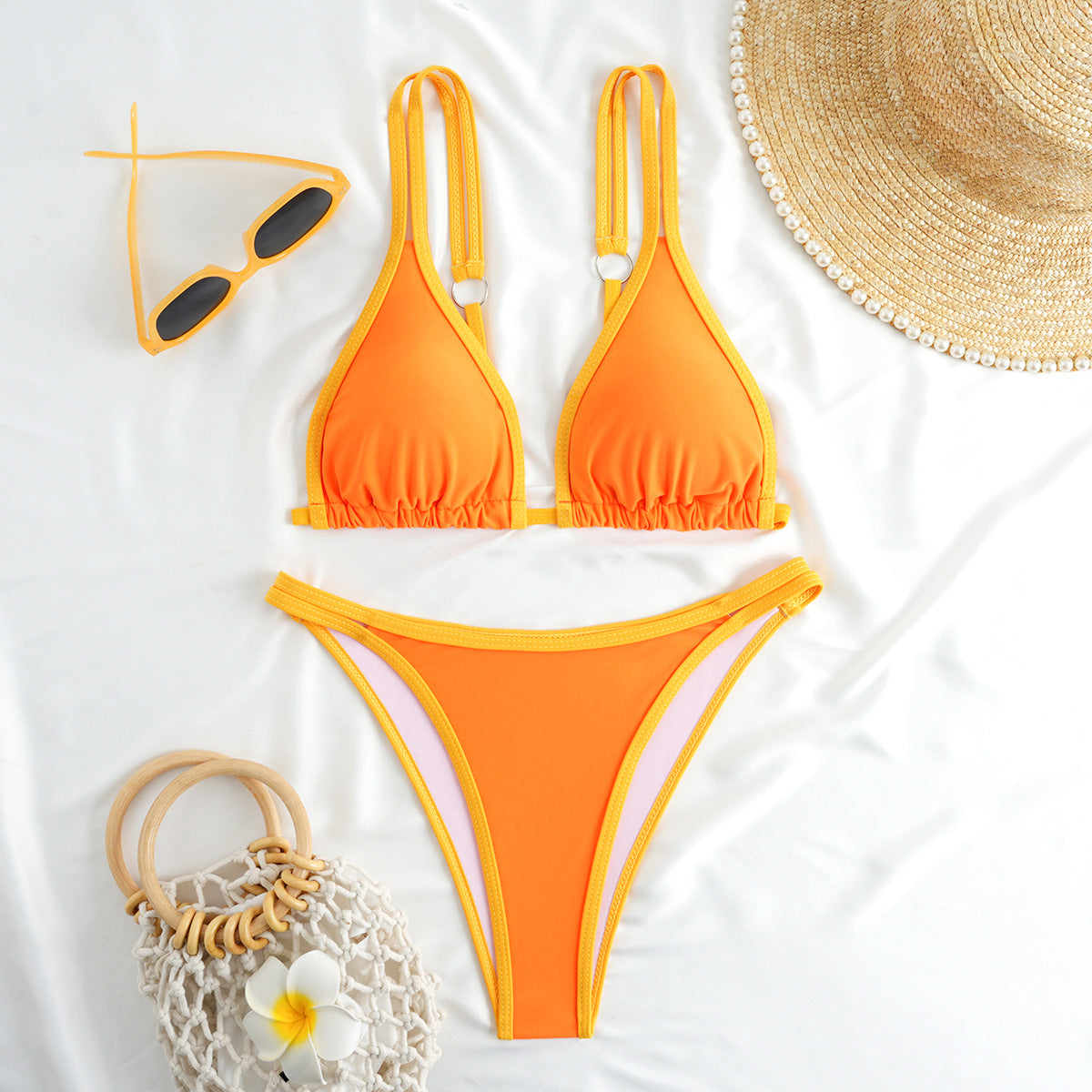 Triangle Cup Travel Hot Spring Swimsuit