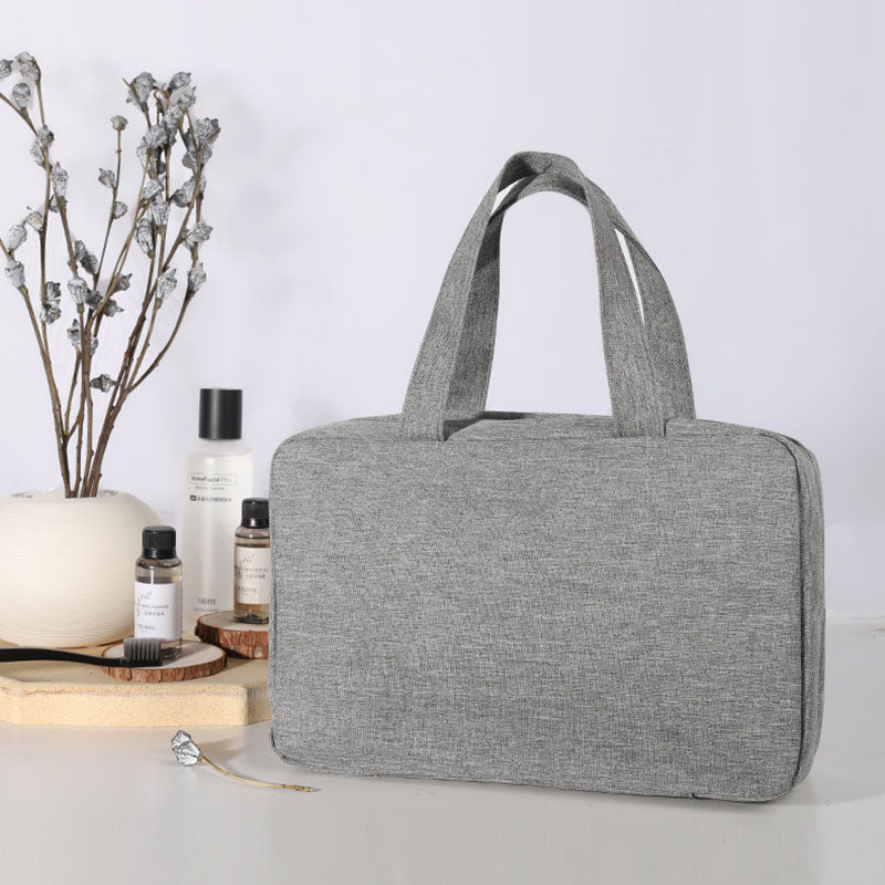 Four-fold Storage Bag Travel Waterproof  Dry And Wet Separation Wash Organizer Bathroom And kitchen Sundries Storage Hanging Bag