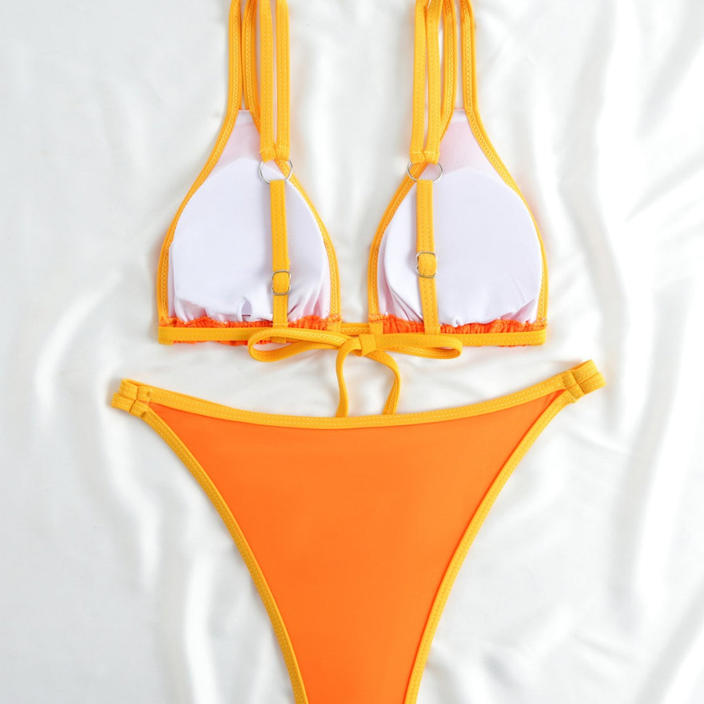 Triangle Cup Travel Hot Spring Swimsuit