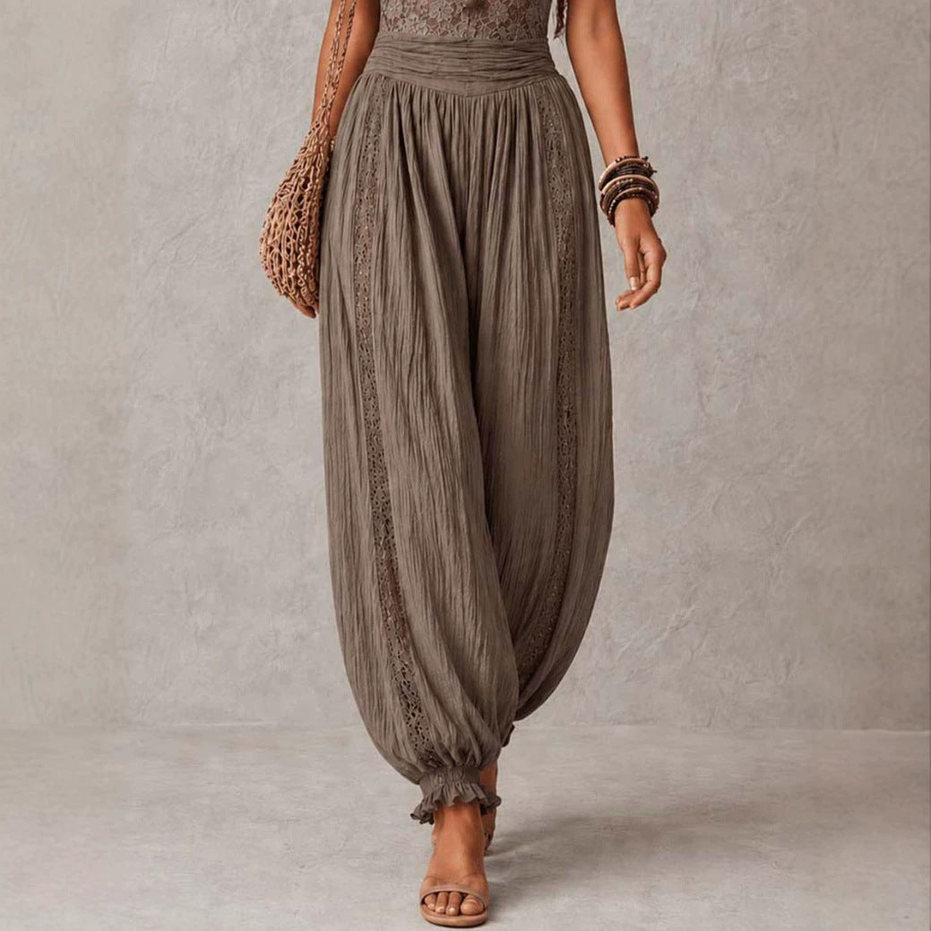 New Women's Harlan Pants Fashion Elegant Lace Sexy Jumpsuit
