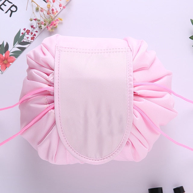 Women Drawstring Cosmetic Bag travel Organizer