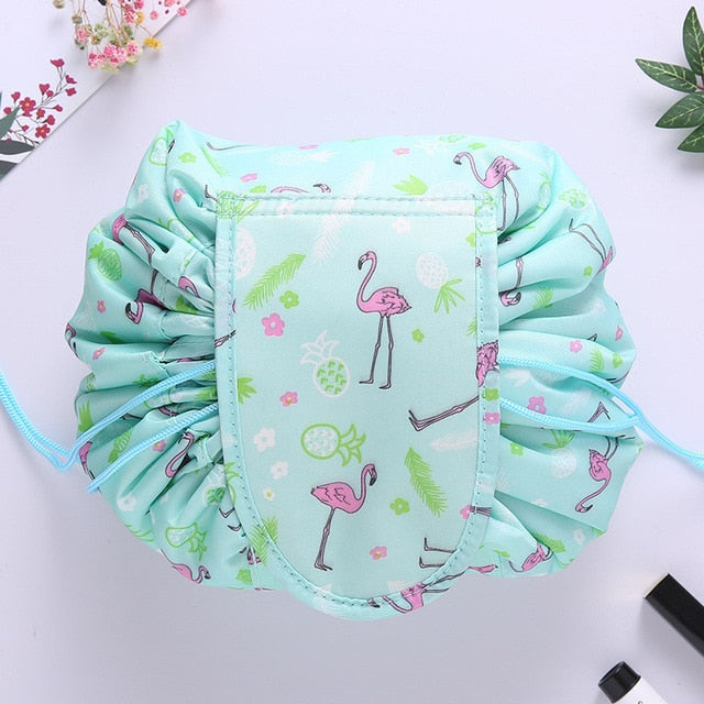 Women Drawstring Cosmetic Bag travel Organizer