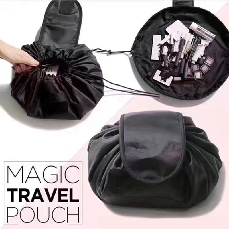 Women Drawstring Cosmetic Bag travel Organizer