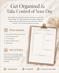 Daily Life Planner Printable