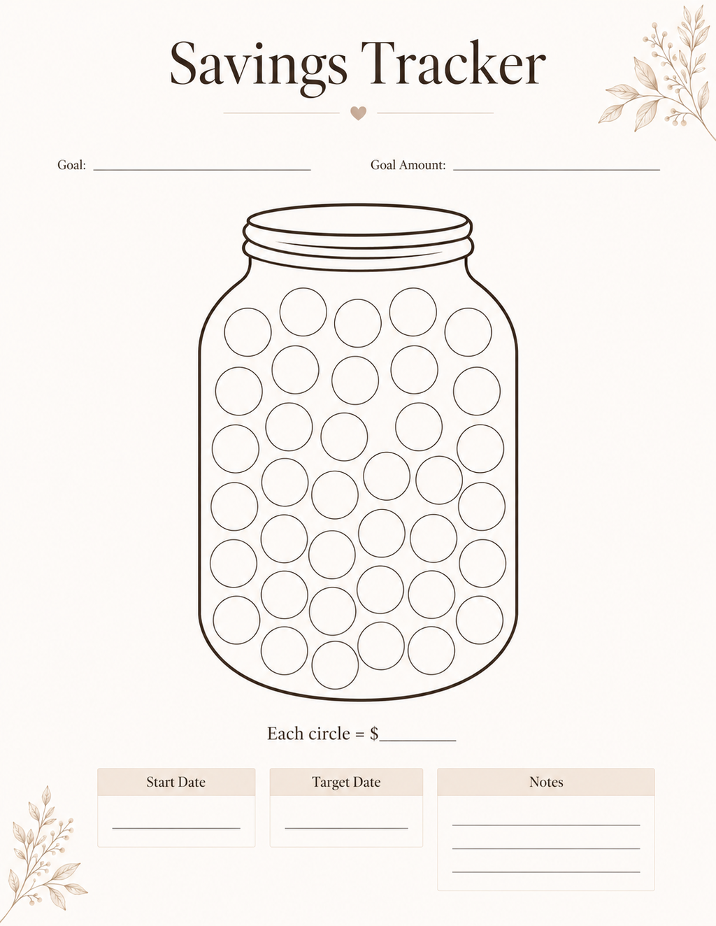 Daily Life Planner Printable
