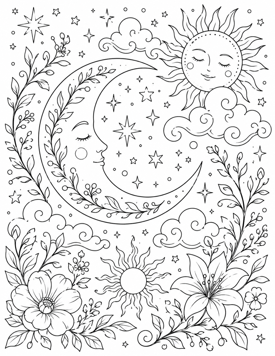 Zen Coloring Pages