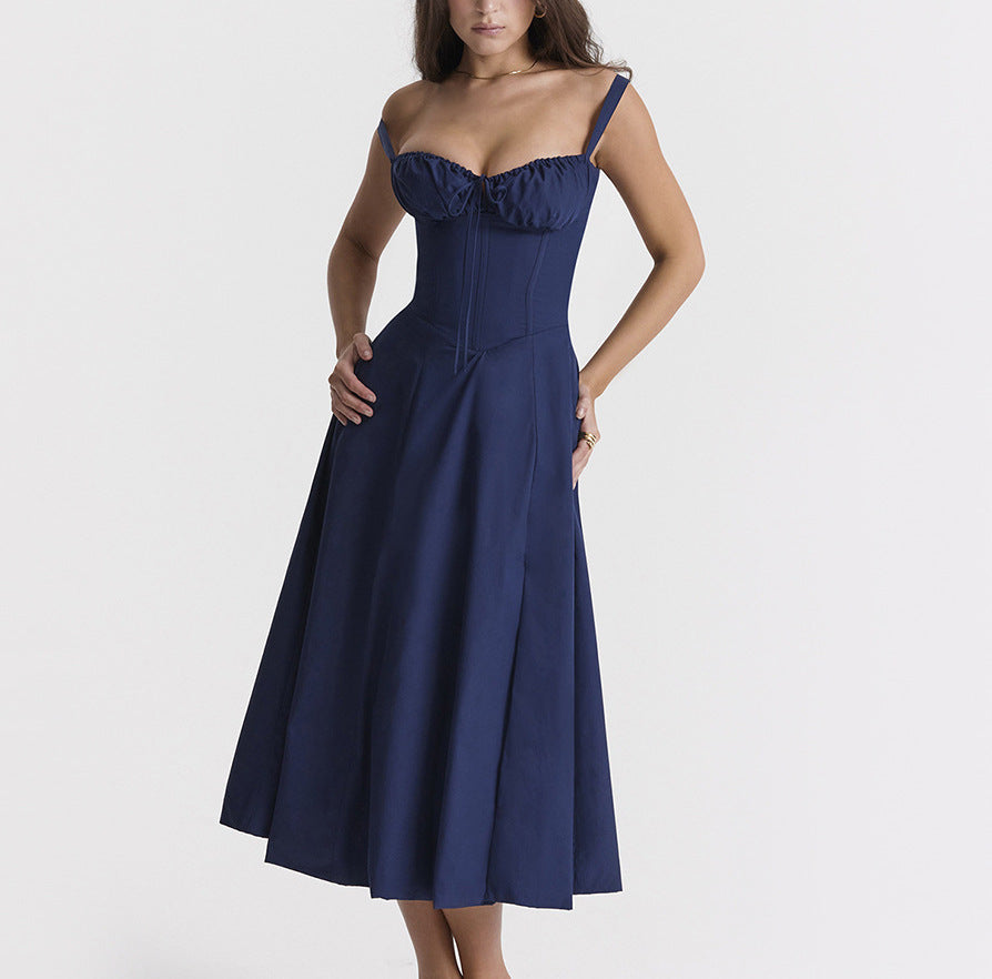 Ladies Fashion summer dresses women  maxi floral slip backless womens dresses elegant